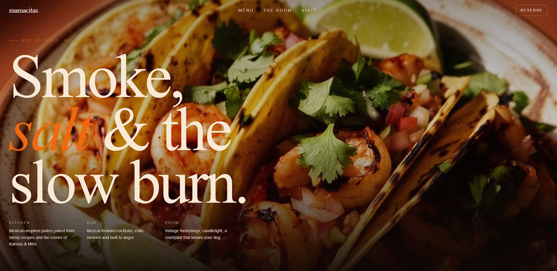 Mamacitas website preview